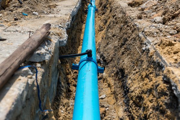 Water Main Installation in Green Valley