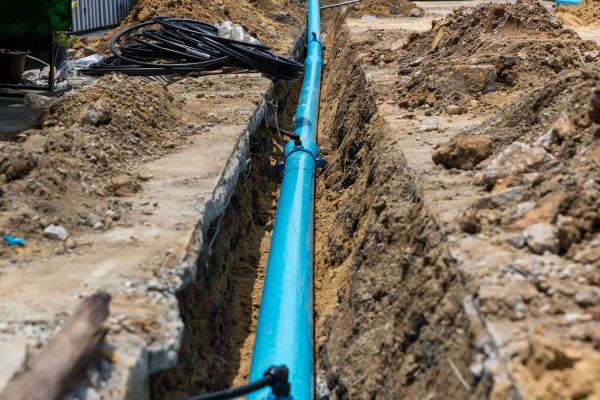 Water Pipeline Installation in Green Valley
