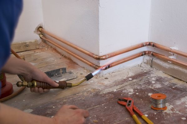 Copper Pipe Repair in Green Valley
