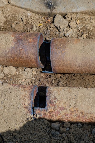 Corroded Pipe Repair in Green Valley
