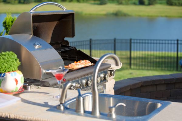 Outdoor Kitchen Plumbing in Green Valley