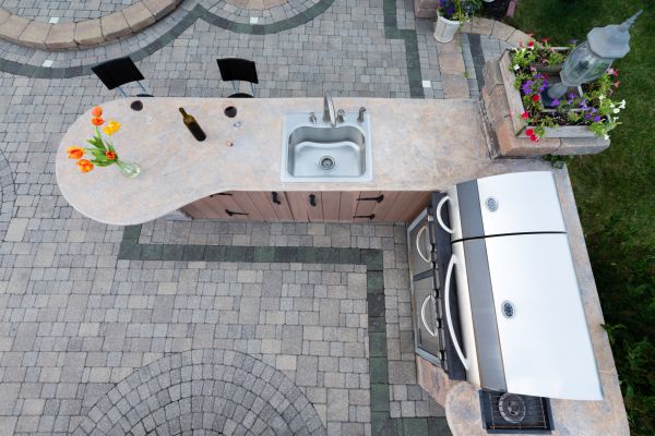Outdoor Sink Installation in Green Valley