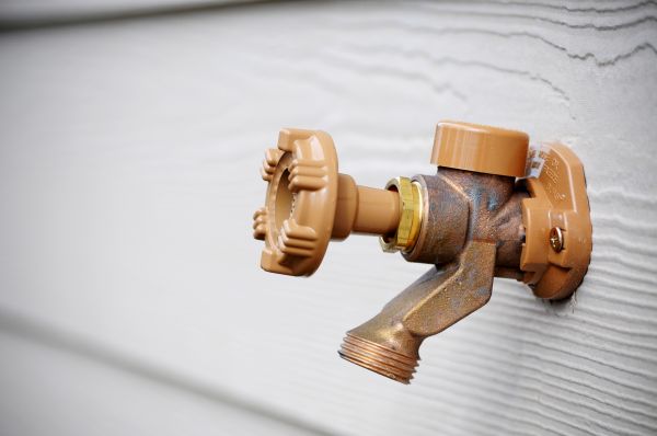 Outdoor Spigot Installation in Green Valley